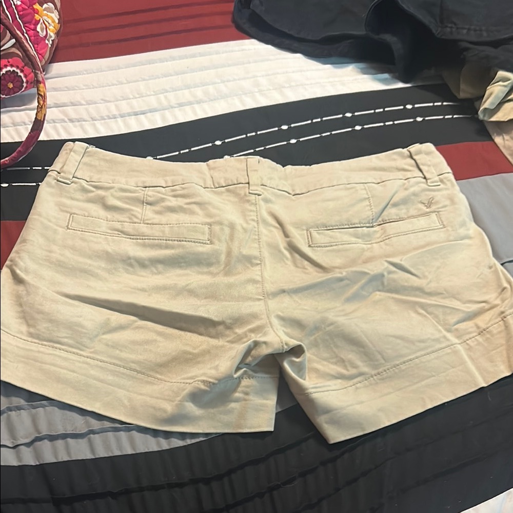 Women's Tan Shorts - Picture 2 of 2